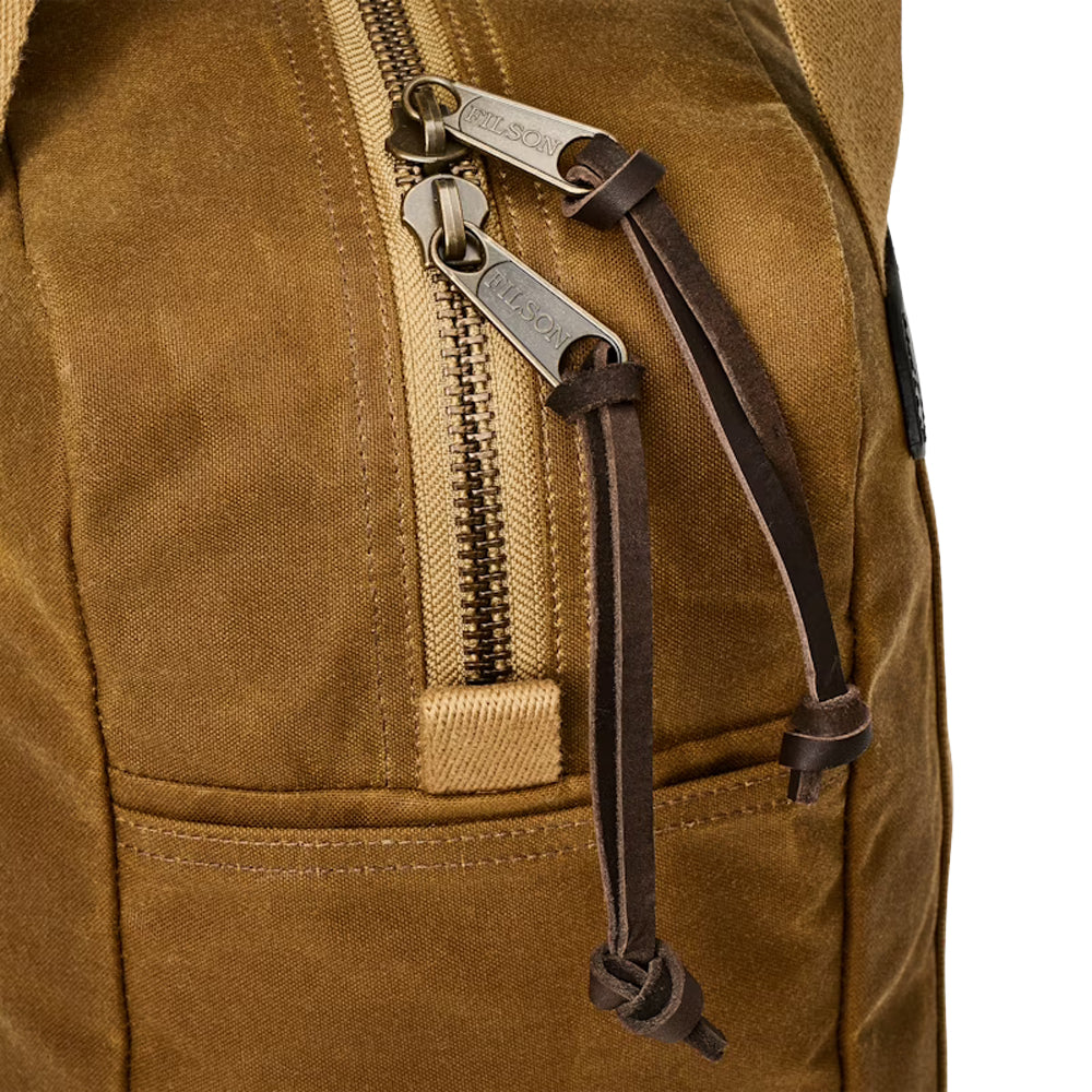 Filson Tin Cloth Tote Bag with Zipper